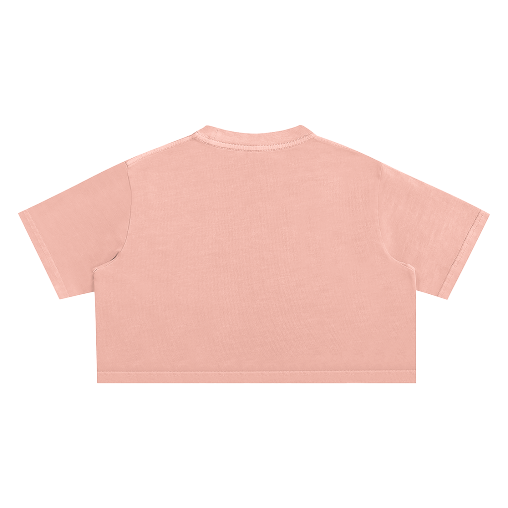 JUST LOVE Pride - Snow Washed Crop Top