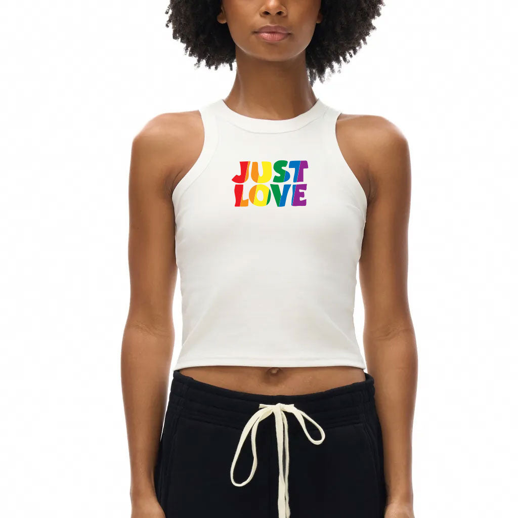 JUST LOVE Pride - Snow Washed Tank Top